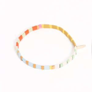 Kylie Bead Bracelet - Chartreuse