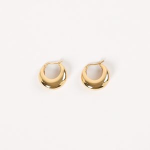 Lainey Hoop Earrings - Gold
