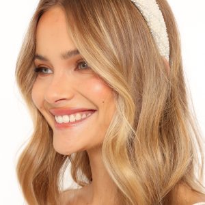 Leah Headband - Pearl