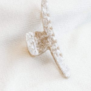 Linnea Hairclip - Pearl Beige
