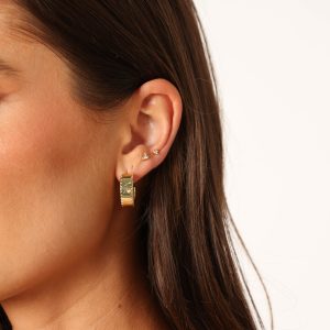 Marley Hoop Earrings - Gold