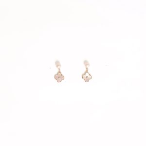 Marlowe Flower Earrings - Gold