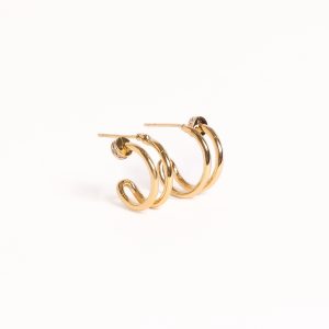 Megan Earrings - Gold