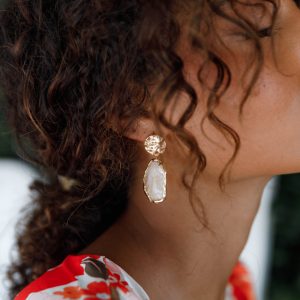 Montague Drop Earrings - Gold