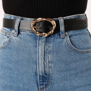 Serena Belt - Black Gold