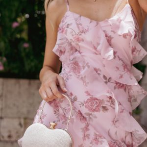 Sienna Heart Bag - Champagne Gold
