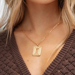 Solene Necklace - Gold
