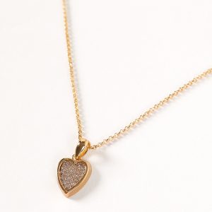 Sophie Heart Necklace - Gold