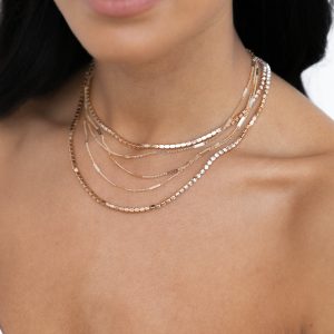 Venia Multi Layered Necklace - Gold