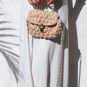 Veve Hand Woven Bag - Natural