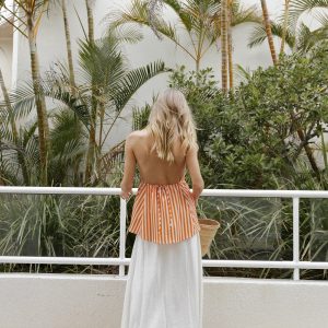 Stevie Maxi Skirt - White